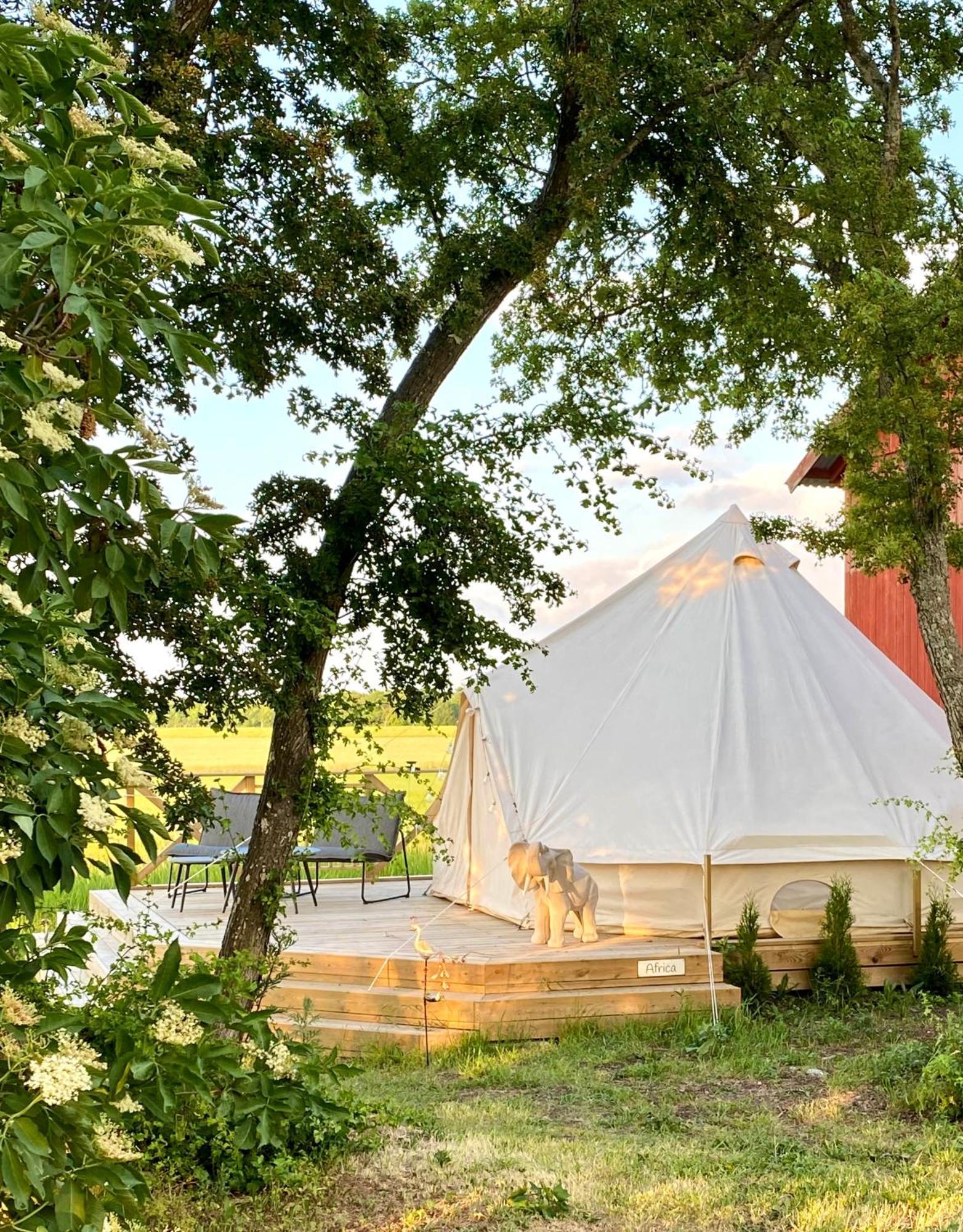 Hotel Soerby Glamping Klockrike Exterior foto