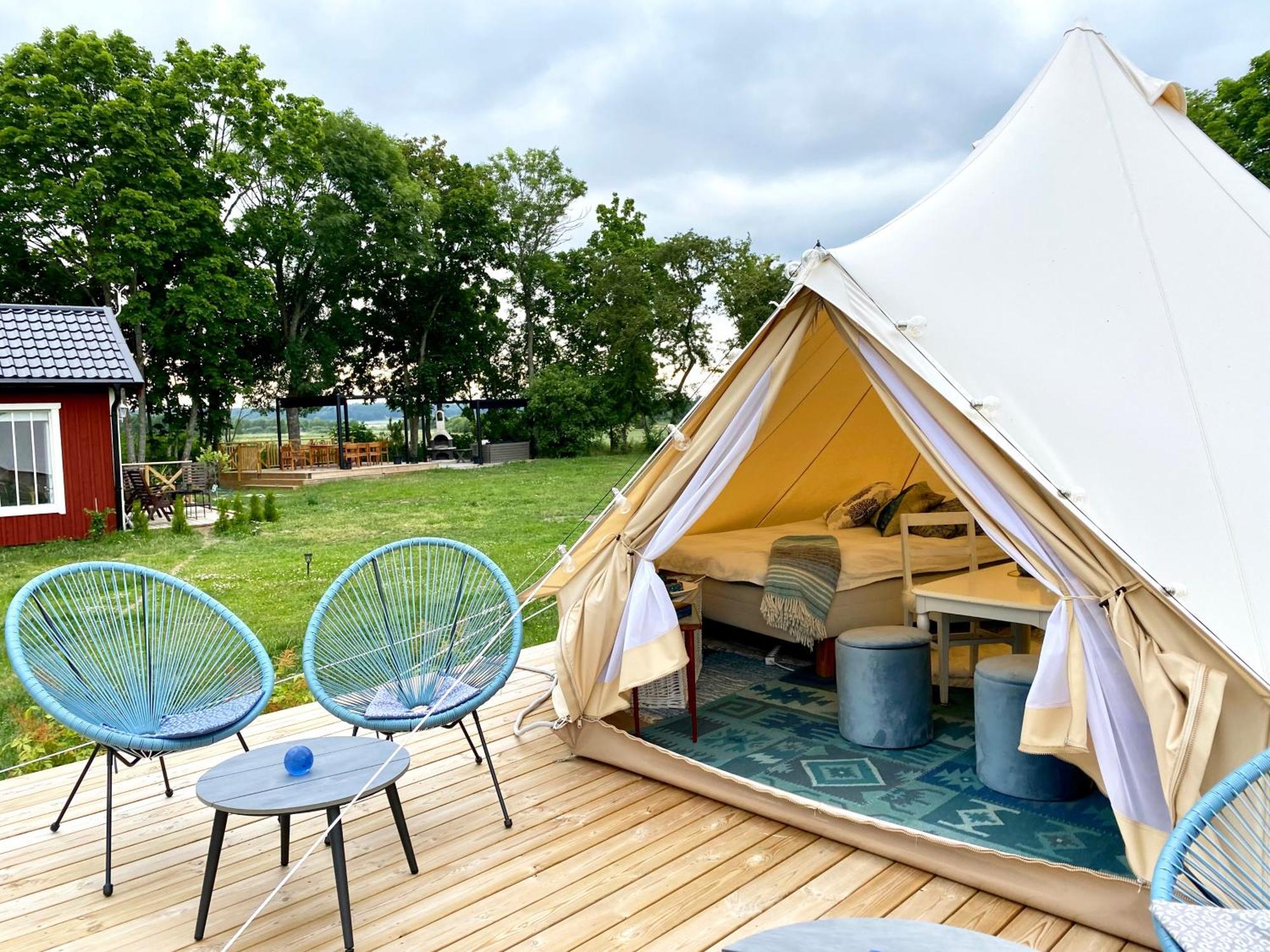 Hotel Soerby Glamping Klockrike Exterior foto