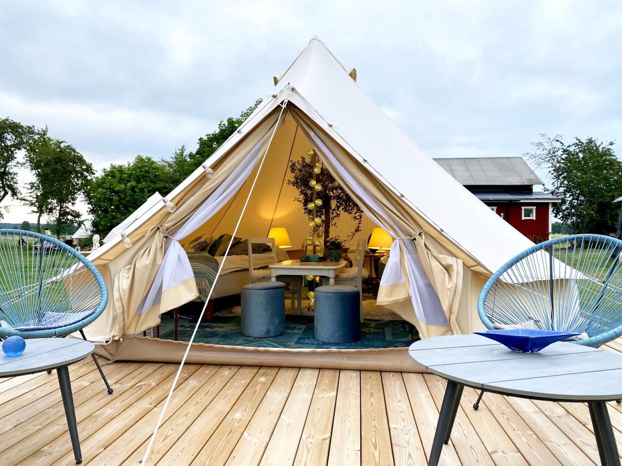 Hotel Soerby Glamping Klockrike Exterior foto