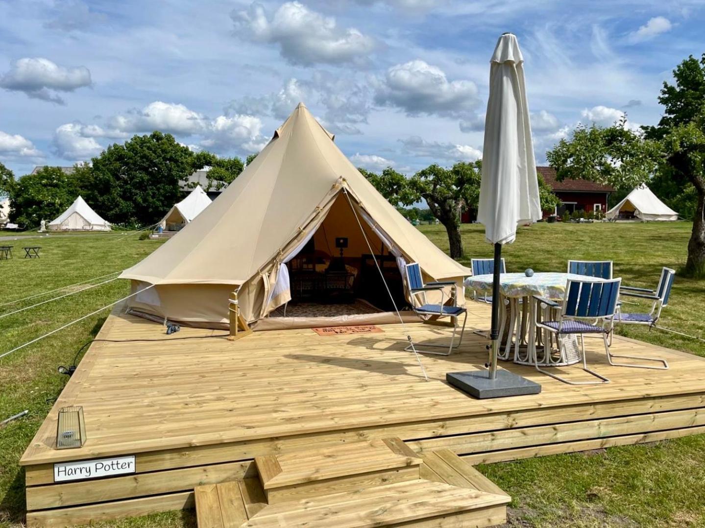 Hotel Soerby Glamping Klockrike Exterior foto