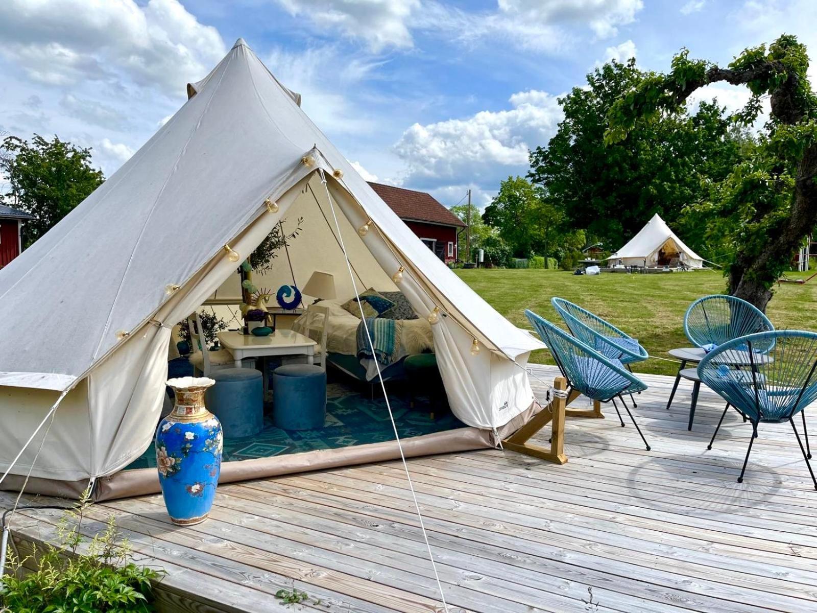 Hotel Soerby Glamping Klockrike Exterior foto